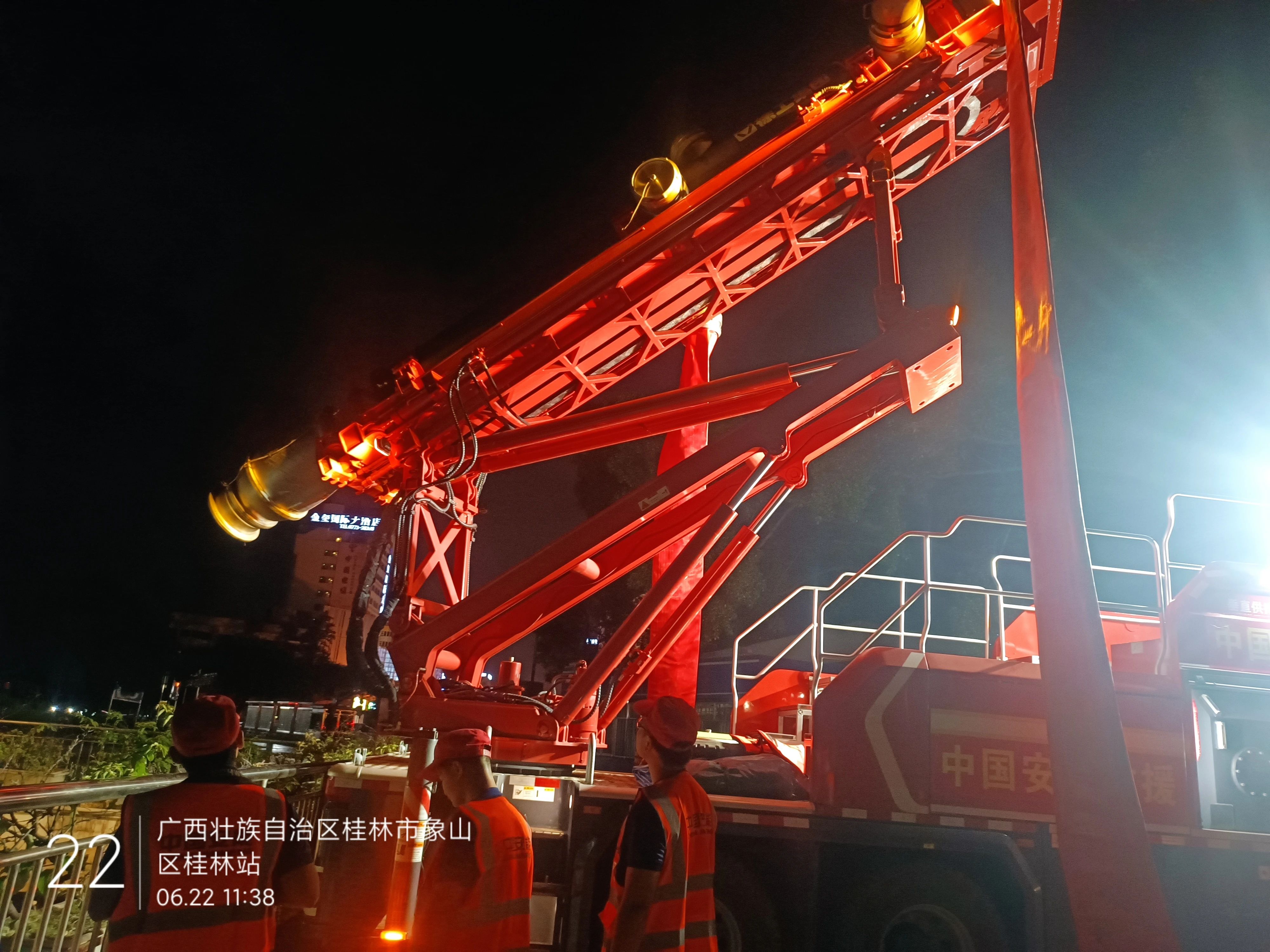 桂林洪水！徐工多臺排澇應急裝備全力迎戰(zhàn)!